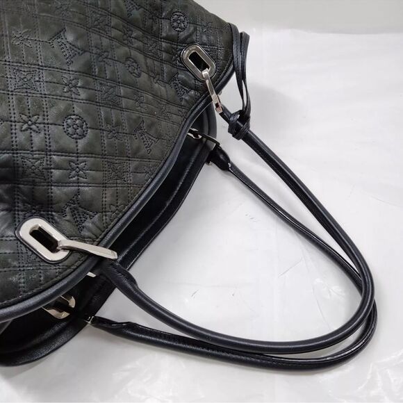 Louis Vuitton LV Hand Bag LiliaGM Black Monogram Antia - Picture 8 of 16